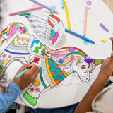 UNICORNIO: 1 Inflable Gigante + Pegatinas Brillantes