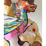 DRAGÓN: 1 Inflable Gigante + Tatuajes