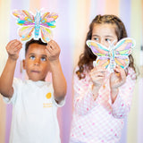 MARIPOSAS: 2 Inflables + Pegatinas Brillantes