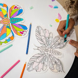 MARIPOSAS: 2 Inflables + Pegatinas Brillantes