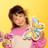 MARIPOSAS: 2 Inflables + Pegatinas Brillantes