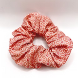 Scrunchie Geometric Coral