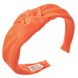 Diadema nudo naranja fluor