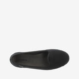 Oda Slipper Terciopelo Negro