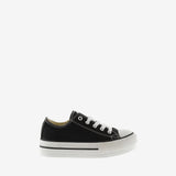 Zapatillas Tribu Doble Lona Negro