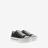 Zapatillas Tribu Doble Lona Negro