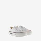 Zapatillas Tribu Doble Lona Blanco