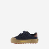 Zapatillas Tribu Tiras Serraje Marino
