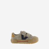 Zapatillas Tribu Tiras Serraje Beige
