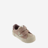 Zapatillas Tribu Tiras Glitter Nude