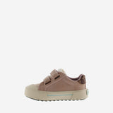 Zapatillas Tribu Tiras Glitter Nude