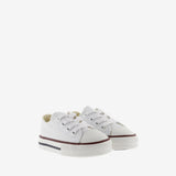 Zapatillas Tribu Basket Lona Blanco