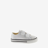 Zapatillas Tribu Basket Velcro Lona Blanca