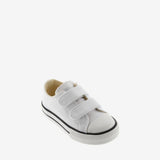 Zapatillas Tribu Basket Velcro Lona Blanca