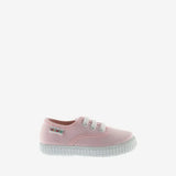 Zapatillas Lona Rosa
