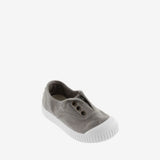 Zapatillas lona gris