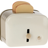 Tostadora en Miniatura con Pan - Blanco Roto