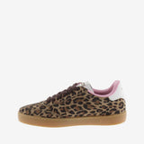Zapatillas Berlín Serraje Leopardo & Contraste
