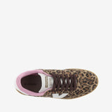 Zapatillas Berlín Serraje Leopardo & Contraste