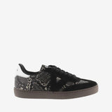 Zapatillas Berlín Ciclista Serpiente & Contraste Negro