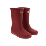 Botas de agua Hunter rojas