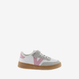 Zapatillas Oslo Tira Efecto Piel & Color Rosa
