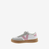 Zapatillas Oslo Tira Efecto Piel & Color Rosa