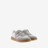 Zapatillas Oslo Tira Efecto Piel & Color Rosa