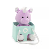 Unicornio morado