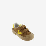 Zapatillas Tribu Horma Ancha Serraje & Contraste Cuero