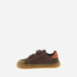 Zapatillas Barefoot Tiras Serraje Marrón