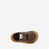 Zapatillas Barefoot Tiras Serraje Marrón