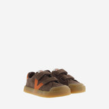 Zapatillas Barefoot Tiras Serraje Marrón