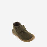 Barefoot Botín Serraje Kaki
