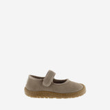 Merceditas Barefoot Serraje Taupe