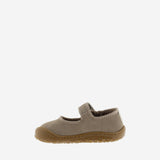 Merceditas Barefoot Serraje Taupe