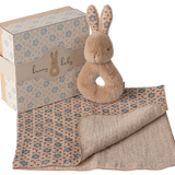 Set Sonajero Conejo - Melocotón Crema