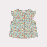 Blusa flores verde