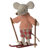 Ratón de invierno con juego de esquí, Hermana mayor