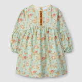 Vestido Floral Con Detalles Encaje