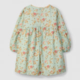 Vestido Floral Con Detalles Encaje