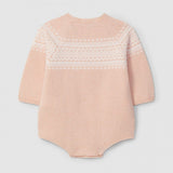Ranita de Punto Short Jacquard Rosa