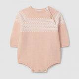Ranita de Punto Short Jacquard Rosa