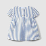 Vestido de Gasa a Rayas