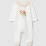 Pelele Cuello Vichy Estampado Zorrito