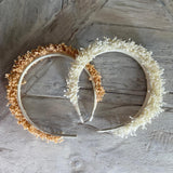 Diadema Ceremonia Victoria Crema