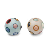 2 Bolas Rompecabezas Solene Ice Blue Multi Mix