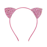 Diadema gato “Glitter Star” Rosa