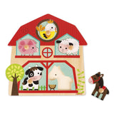 Puzzle Encajable Musical "Mis Amigos los Animales de la Granja"