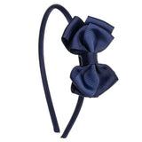 Diadema lacito mariposa azul